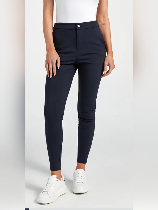 BYLT Basics Pants - BYLT Basics Womens Everyday Pant Black Size M Stretch Athleisure Commuter Trave